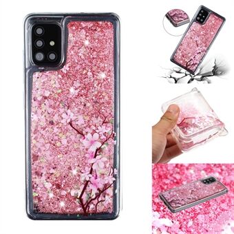 Pattern Printing Glitter Powder Quicksand TPU Case for Samsung Galaxy A71 SM-A715