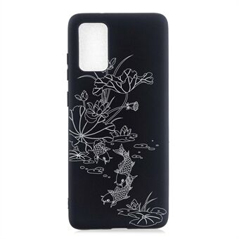 Pattern Printing Matte Soft TPU Protective Phone Cover for Samsung Galaxy S20 Plus