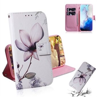 Pattern Printing PU Leather Wallet Phone Casing for Samsung Galaxy S20