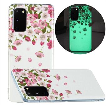 Glow in The Dark Noctilucent Shockproof Lightweight Soft TPU Cover Cell Phone Case for Samsung Galaxy S20 4G/5G