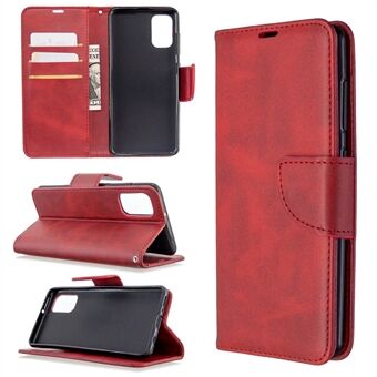 PU Leather Phone Wallet with Stand Phone Cover for Samsung Galaxy A41 (Global Version)