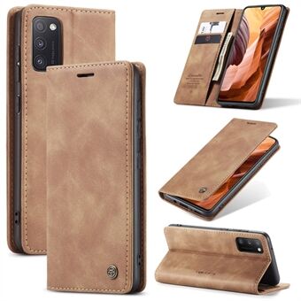 CASEME 013 Series Cover Auto-absorbed Leather Wallet Case for Samsung Galaxy A41 (Global Version)