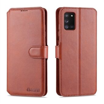 AZNS Wallet Leather Stand Cover Case for Samsung Galaxy A41 (Global Version)