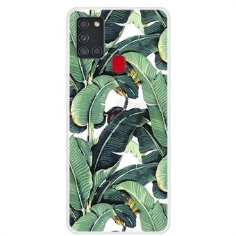 Pattern Printing Soft TPU Back Case Covering for Samsung Galaxy A21s