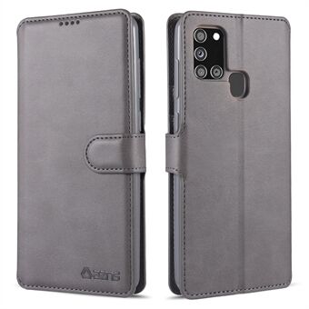 AZNS Wallet Leather Case Mobile Phone Cover for Samsung Galaxy A21s