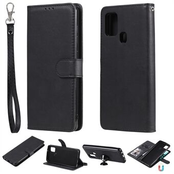 Pure Color Detachable 2-in-1 Leather Shell for Samsung Galaxy A21s