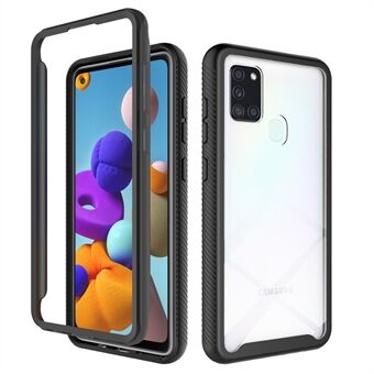 For Samsung Galaxy A21s Shockproof PC + TPU Hybrid Case