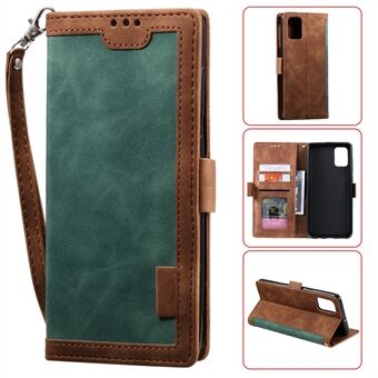 Retro Splicing Style Wallet Stand Flip Leather Case for  Samsung Galaxy Note 20