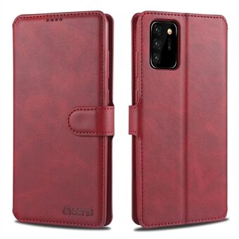 AZNS Leather Wallet Mobile Phone Case Cover for Samsung Galaxy Note 20