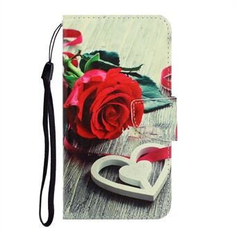 Pattern Printing Flip Cover Leather Wallet Stand Shell for Samsung Galaxy Note 20/Note 20 5G