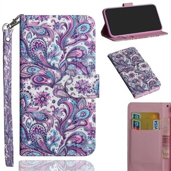 Light Spot Decor Pattern Printing Leather Case for Samsung Galaxy Note 20/Note 20 5G