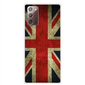 Pattern Printing Soft TPU Back Case for Samsung Galaxy Note 20/Note 20 5G