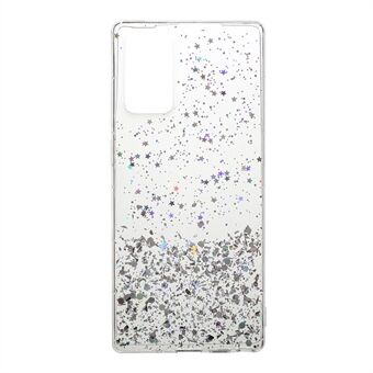 Sparkle Starry Sky Epoxy TPU Shell Case for Samsung Galaxy Note20 4G/5G