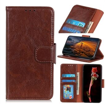 Nappa Texture Split Leather Shell Wallet Case for Samsung Galaxy Note20 Ultra/20 Ultra 5G