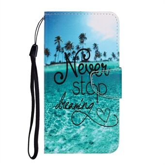 Pattern Printing Flip Leather Wallet Protective Case for Samsung Galaxy Note20 Ultra/Note20 Ultra 5G