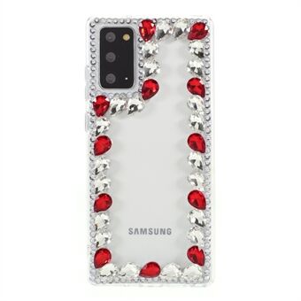 Crystal Rhinestone Decoration TPU Case for Samsung Galaxy Note20 Ultra/Note20 Ultra 5G