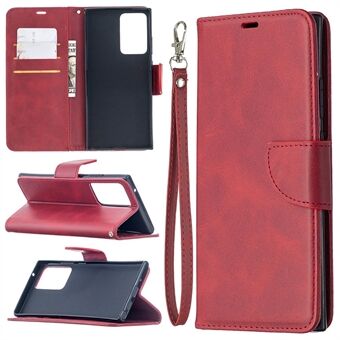 PU Leather Wallet Stand Phone Case for Samsung Galaxy Note20 Ultra 5G / Galaxy Note20 Ultra