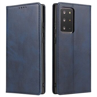 For Samsung Galaxy Note20 Ultra / Note20 Ultra 5G Phone Case PU Leather Business Wallet Stand Phone Cover