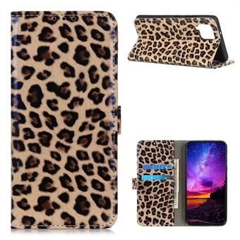 Leopard Pattern Wallet Stand Leather Case for Samsung Galaxy A42 5G