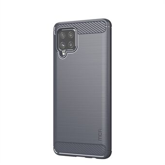 MOFI Soft TPU Carbon Fiber Texture Cell Phone Back Case for Samsung Galaxy A42 5G