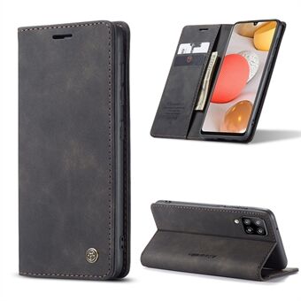 CASEME 013 Series Auto-absorbed Leather Wallet Case for Samsung Galaxy A42 5G