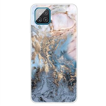 Marble Pattern Shock-proof TPU Phone Case Back Cover for Samsung Galaxy A42 5G