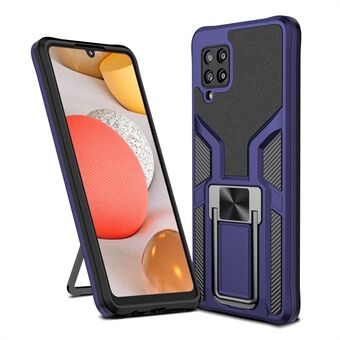 PC + TPU Combo Kickstand Design Hybrid Case Cover (Built-in Magnetic Metal Sheet) for Samsung Galaxy A42 5G