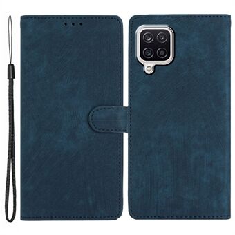 Phone Case for Samsung Galaxy A42 5G , Skin-touch Leather Wallet Stand Full Protection Cover