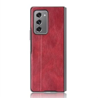 PU Leather Coated PC + TPU Shell for Samsung Galaxy Z Fold2 5G