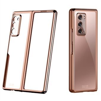 Electroplating Folding PC Phone Shell for Samsung Galaxy Z Fold2 5G