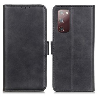 Anti-scratch Shockproof Magnetic Clasp Leather Phone Case Shell for Samsung Galaxy S20 FE 4G/5G/S20 Lite/S20 FE 2022