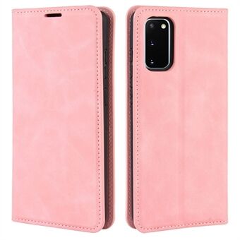 Silky Touch Leather Shell Case for Samsung Galaxy S20 FE 4G/FE 5G/S20 Lite/S20 FE 2022