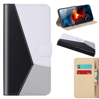 Tricolor PU Leather with Stand Case for Samsung Galaxy S20 FE 4G/FE 5G/S20 Lite/S20 FE 2022