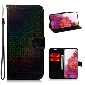 Flower Pattern Magnetic Leather Stand Case for Samsung Galaxy S20 FE/S20 Fan Edition/S20 FE 5G/S20 Fan Edition 5G/S20 Lite/S20 FE 2022