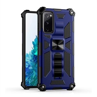 Shockproof PC + TPU + Metal Phone Protective Shell for Samsung Galaxy S20 FE/S20 Fan Edition/S20 FE 5G/S20 Fan Edition 5G/S20 Lite/S20 FE 2022