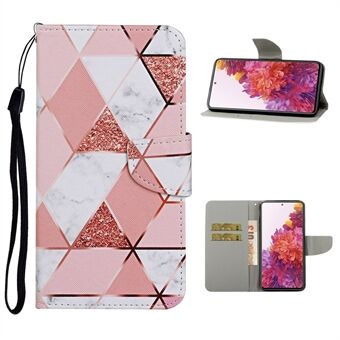 For Samsung Galaxy S20 FE 5G/Fan Edition 5G/S20 FE/Fan Edition/S20 Lite/S20 FE 2022 Pattern Printing Flip Leather Wallet Protective Case