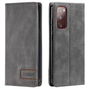 TTUDRCH Style 007 Leather Case for Samsung Galaxy S20 FE / S20 FE 5G / S20 FE 2022 / S20 Lite RFID Blocking Stand Wallet Cover