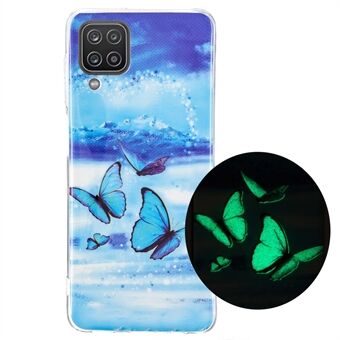 Unique Noctilucent IMD TPU Soft Phone Cover for Samsung Galaxy A12