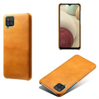 KSQ PU Leather Coated PC Phone Case for Samsung Galaxy A12