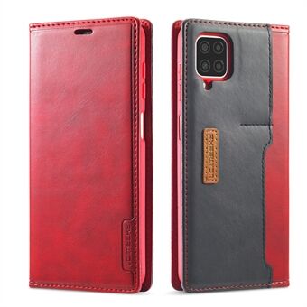 LC.IMEEKE LC-001 Series Full Protection Leather Mobile Phone Case with Card Slots for Samsung Galaxy A12 5G