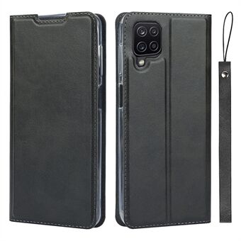 Leather Stand Case with Card Slot for Samsung Galaxy A12