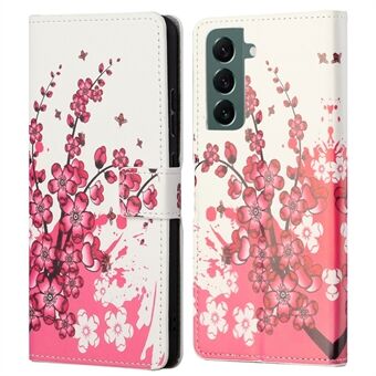 Wallet Stand Leather Pattern Printing Protective Case for Samsung Galaxy S21 5G/S21 4G Cell Phone Accessory