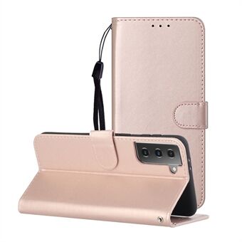 Unqiue Design Leather Phone Case with Strap for Samsung Galaxy S21 5G