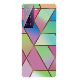 Marble Pattern Printing TPU Protector Cover for Samsung Galaxy S21 5G