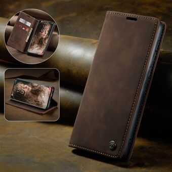 CASEME 013 Series Magnetic Closure Leather Wallet Stand Shell for Samsung Galaxy S21 4G/5G