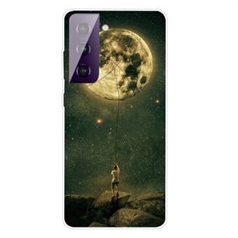 Pattern Printing Flexible TPU Phone Case for Samsung Galaxy S21 5G