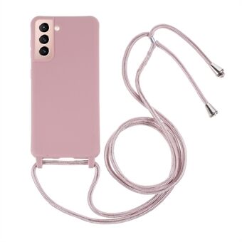 Soft TPU Case with Hanging Rope for Samsung Galaxy S21 5G