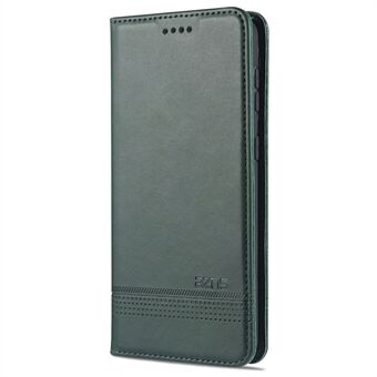 AZNS Magnetic Absorbed Leather Wallet Mobile Phone Cover for Samsung Galaxy S21 Ultra 5G