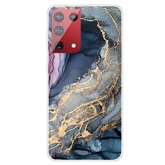 TPU Marble Pattern Printing Protector Cover for Samsung Galaxy S21 Ultra 5G