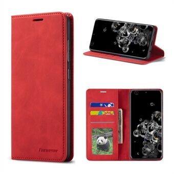 FORWENW for Samsung Galaxy S21 Ultra 5G Fantasy Series Skin-Touch Leather Wallet Stand Case